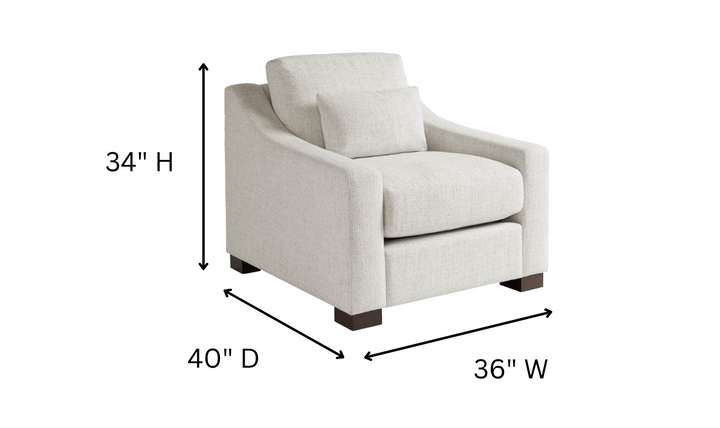 Universal Brooklyn Fabric Chair in Beige-jennifer furniture