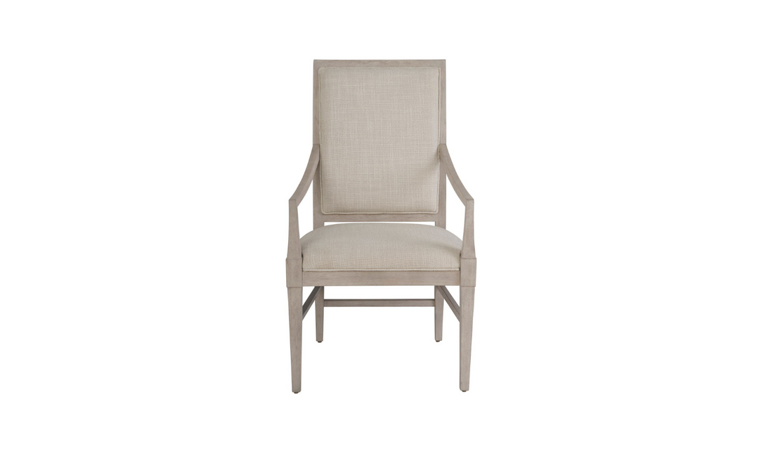 Universal Furniture Coalesce Arm Chair in Light Gray