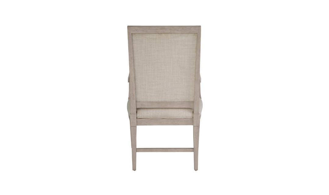 Universal Furniture Coalesce Arm Chair in Light Gray