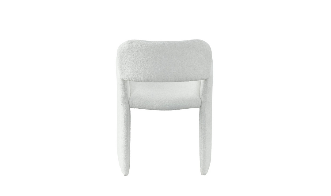 Universal Furniture Morel Fabric Arm Chair in White