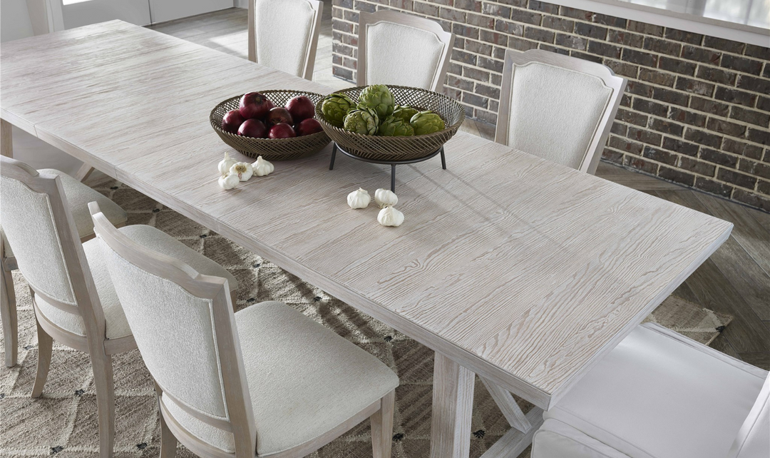 Universal Getaway Dining Table With Neutral Finish-jennifer furniture