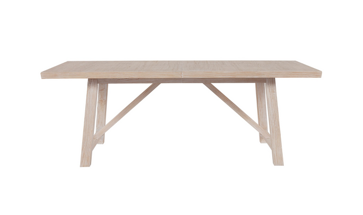 Universal Furniture Getaway Rectangular Wooden Dining Table With Rustic Oak Finish