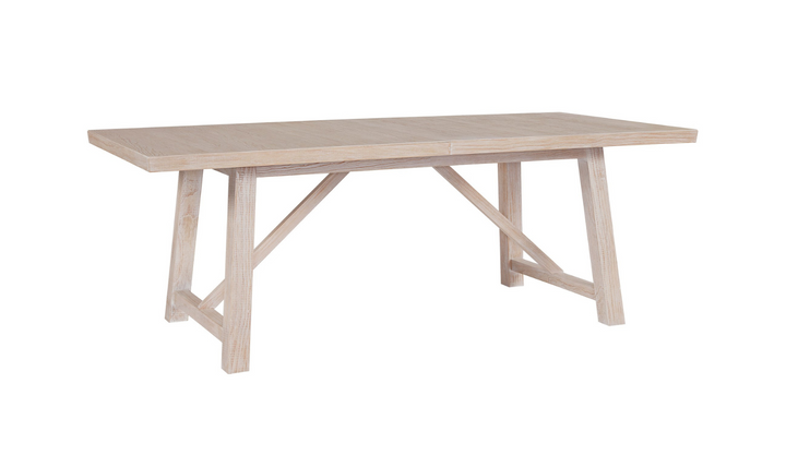Universal Furniture Getaway Rectangular Wooden Dining Table With Rustic Oak Finish