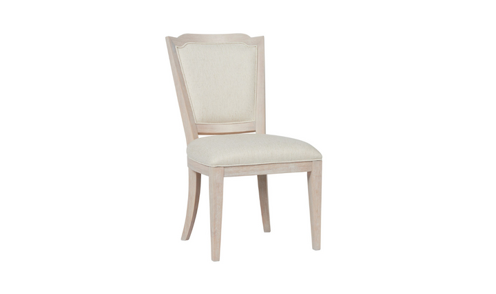 Universal Furniture Getaway Fabric Beige Rectangular Back Side Chair