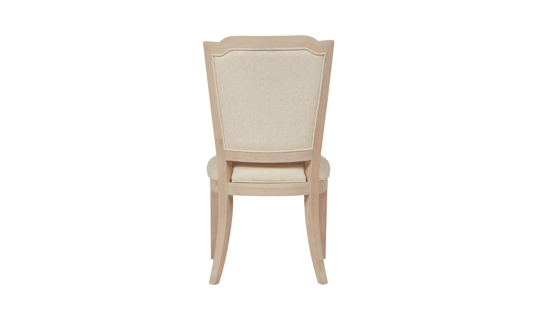 Universal Furniture Getaway Fabric Beige Rectangular Back Side Chair