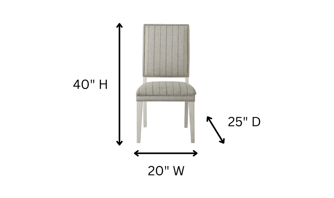 Universal Furniture Hamptons Dining Chair With Nailhead Finish