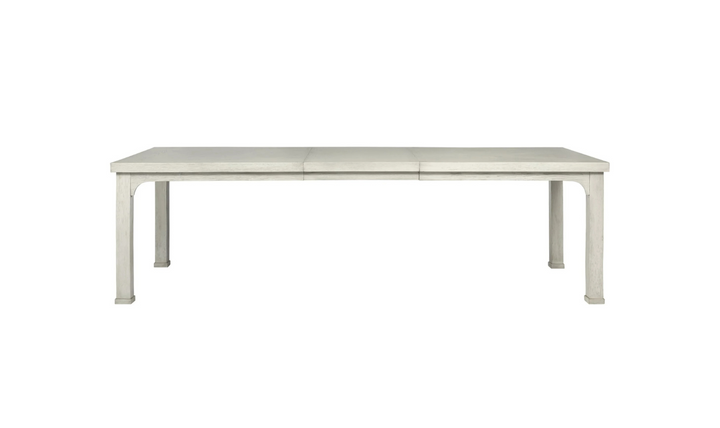 Universal Furniture Homecoming Expendable Dining Table in White