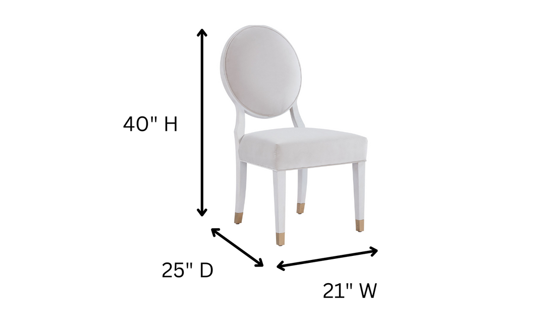 Universal Love Joy Bliss Oval Side Chair-jennifer furniture
