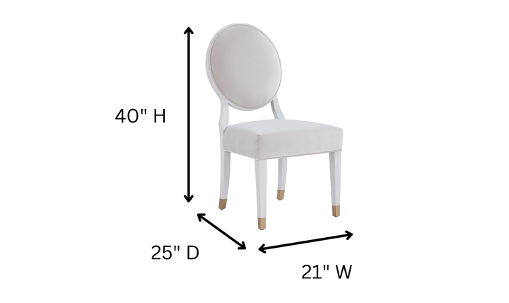 Universal Love Joy Bliss Oval Side Chair-jennifer furniture