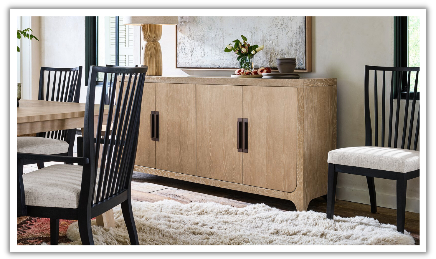Universal Furniture Modern Farmhouse Blair Wooden Credenza with