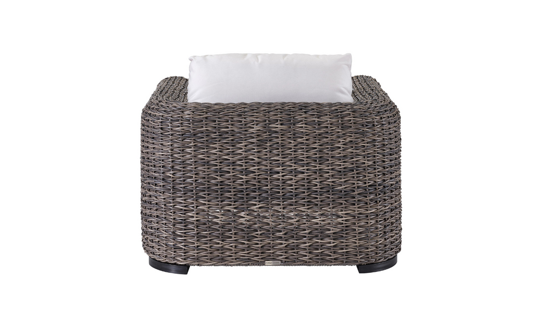 Universal Furniture Montauk Lounge Chair in Tawny Brown Wicker