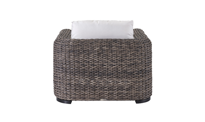 Universal Furniture Montauk Lounge Chair in Tawny Brown Wicker