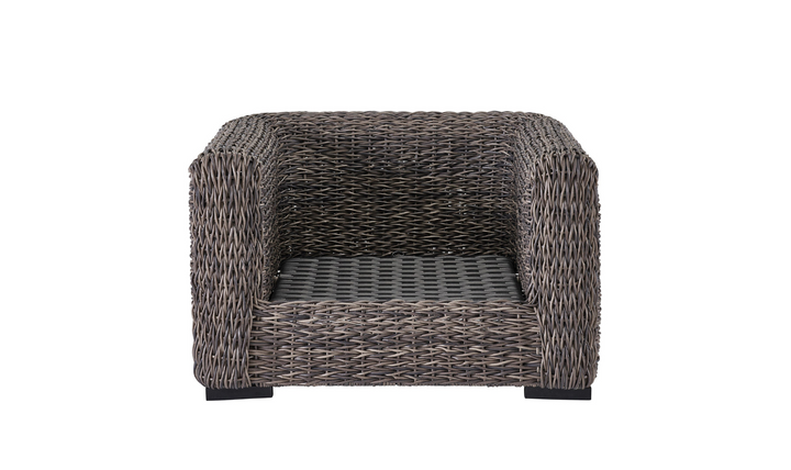 Universal Furniture Montauk Lounge Chair in Tawny Brown Wicker