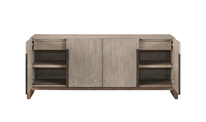 Universal Pescadero Credenza With Adjustable Shelves