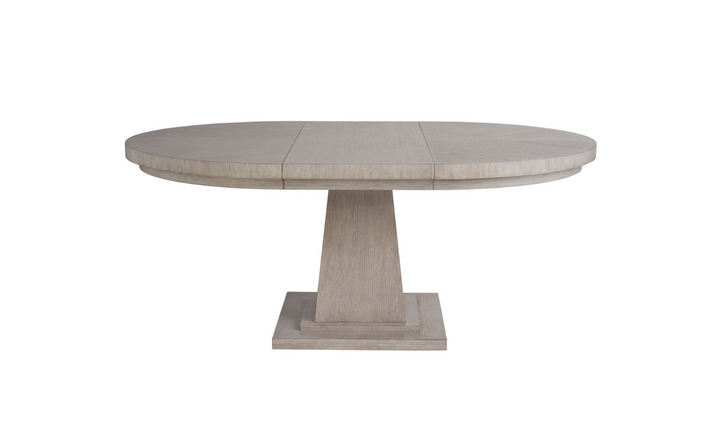 Universal Rasmus Round Dining Table in Fog Finish