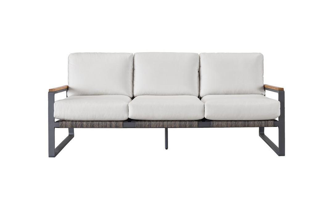 Universal San Clemente Sofa With Carbon Aluminum-jennifer furniture