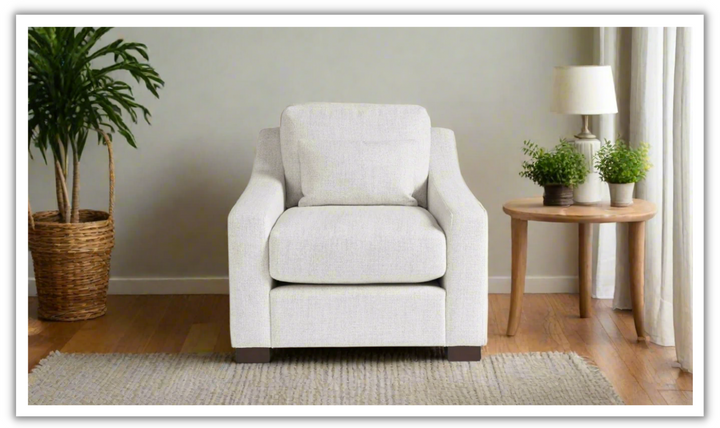 Universal Brooklyn Fabric Chair in Beige-jennifer furniture