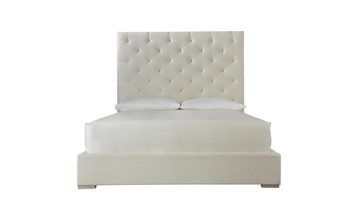 Universal Furniture Brando Cal King Bed in Quartz finish