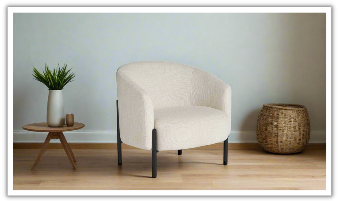 Universal Furniture Nikolai Lounge Chair in Asbury Oyster