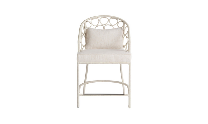 Universal Furniture Pebble Rattan Counter Chair