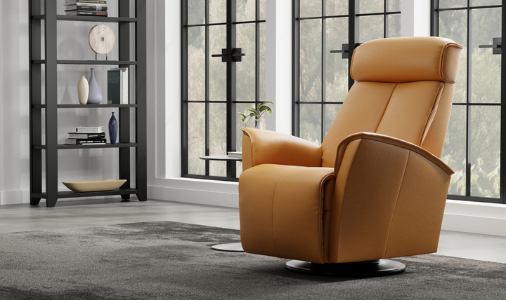 Venice Power Recliner Chair in Leather (Small/Large)