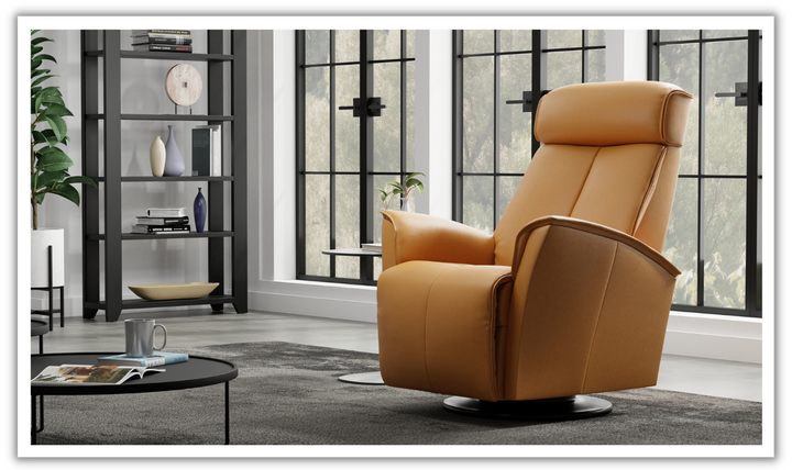 Venice Power Recliner Chair in Leather (Small/Large)