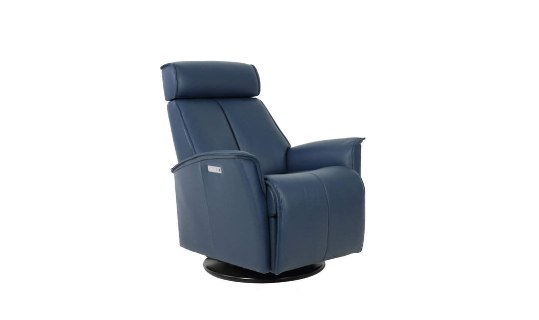Venice Power Recliner Chair in Leather (Small/Large)