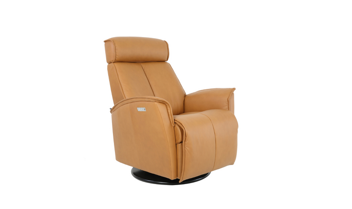 Venice Power Recliner Chair in Leather (Small/Large)