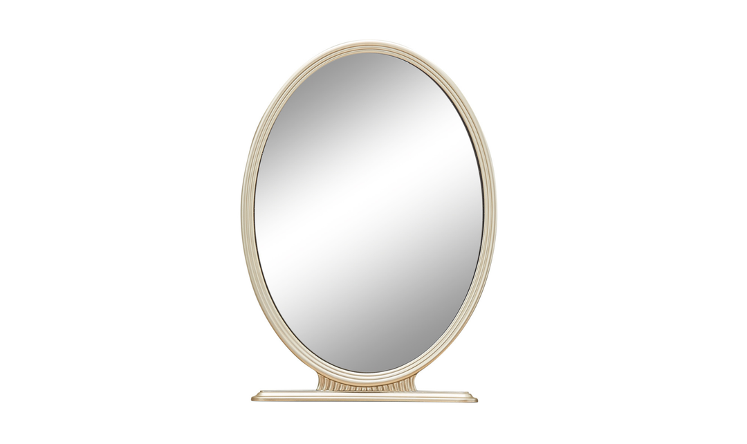 Aico Furniture Villa Cherie Vanity Mirror in Chardonnay