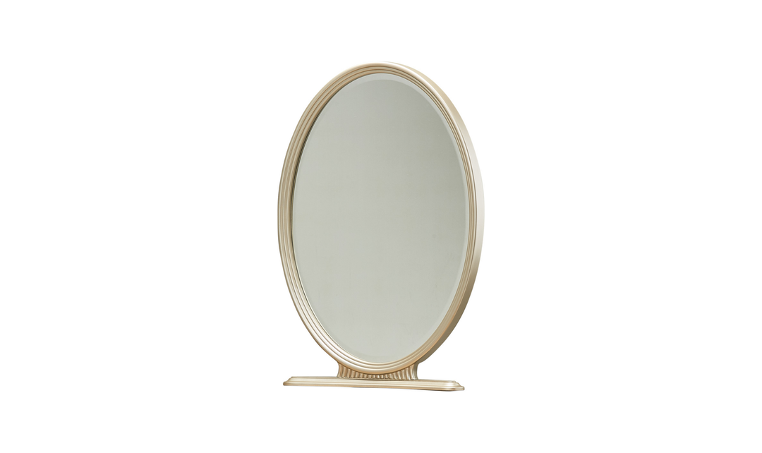 Aico Furniture Villa Cherie Vanity Mirror in Chardonnay