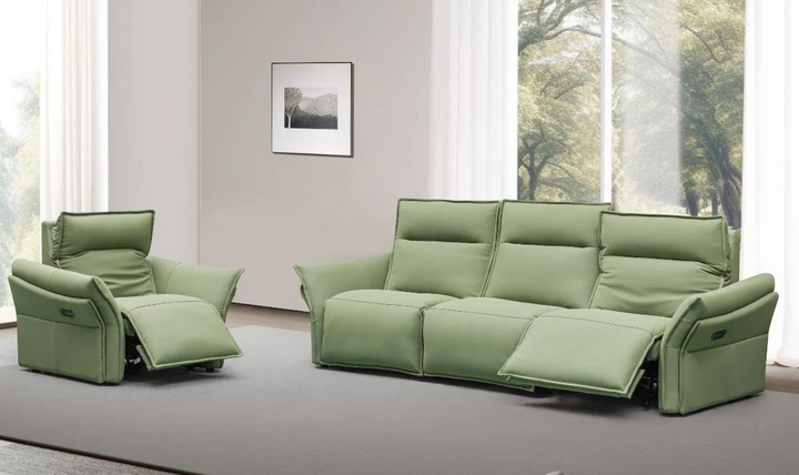 Klaussner Vittoria Power Reclining Chair With Power Headrest & Footrest