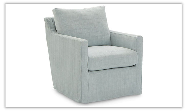 Four Seasons Miles Swivel Chair with Track Arms