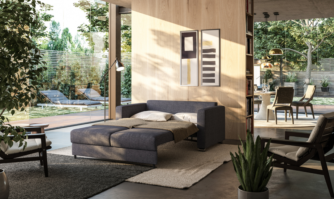 Luonto Fantasy Sofa Sleeper With Level Function & Foam Mattress-Jennifer Furniture