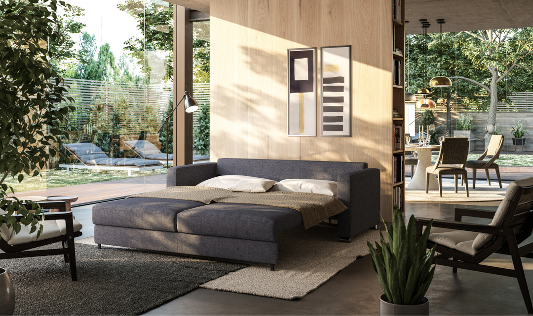 Luonto Fantasy Sofa Sleeper With Level Function & Foam Mattress