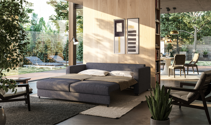 Luonto Fantasy Sofa Sleeper With Level Function & Foam Mattress