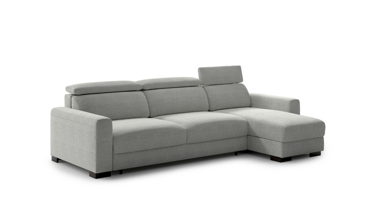 Luonto Elliot Reversible Chaise Sleeper Sectional Sofa (King/Queen)-Jennifer Furniture