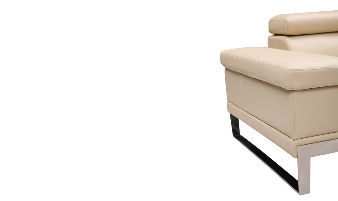 Gio Italia Baxter Sectional with Facing Right + Left Chaise-Jennifer Furniture