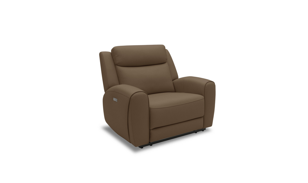 Gio Italia  Wonder Leather Power Recliner Chair-Jennifer Furniture