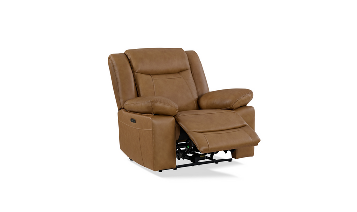 Gio Italia Wyatt Leather Chair with Recliners-Jennifer Furniture