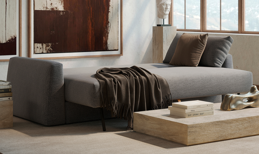 Innovation Living Cone 2-Seater Fabric Sofa Bed-Jennifer Furniture