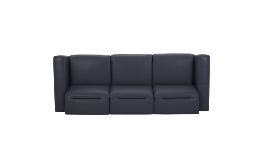 Gio Italia Hudson Leather 3-seater Sofa with Tufted Seats-Jennifer Furniture