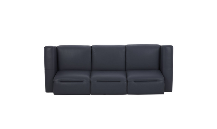 Gio Italia Hudson Leather 3-seater Sofa with Tufted Seats-Jennifer Furniture
