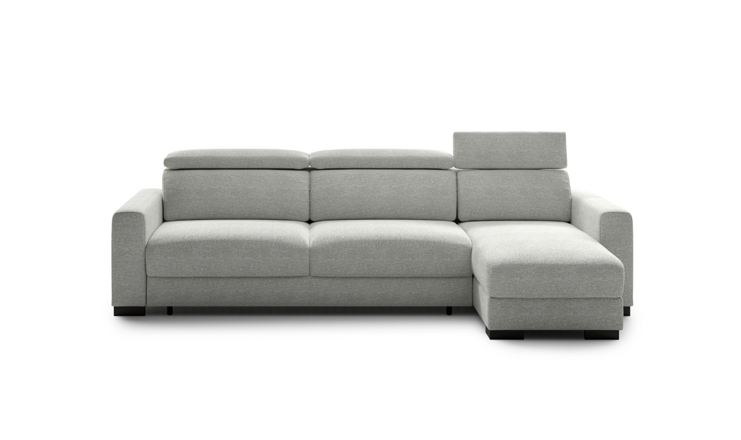 Luonto Elliot Reversible Chaise Sleeper Sectional Sofa (King/Queen)-Jennifer Furniture