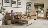 Fjords Nordic Rest Luna Queen Sleeper sofa-Jennifer Furniture