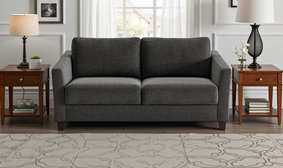 Luonto Monika Fabric Sleeper Sofa with Nest Function