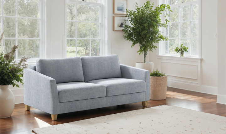Luonto Monika Fabric Sleeper Sofa with Nest Function-Jennifer Furniture
