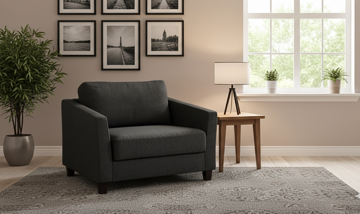 Luonto Monika Fabric Sleeper Sofa with Nest Function-Jennifer Furniture