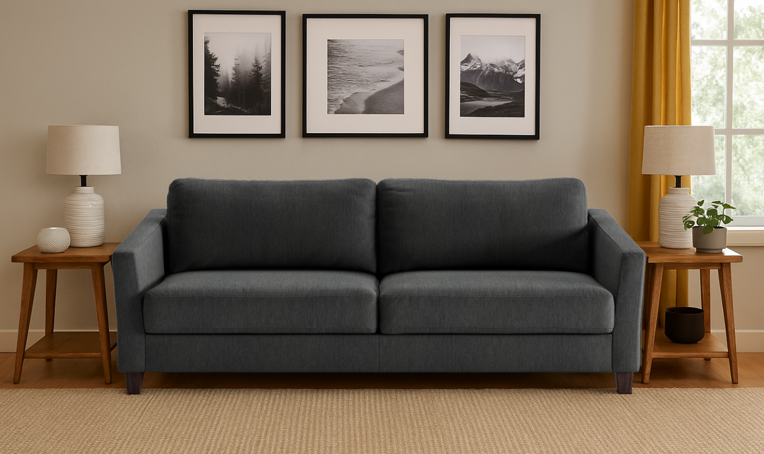 Luonto Monika Fabric Sleeper Sofa with Nest Function