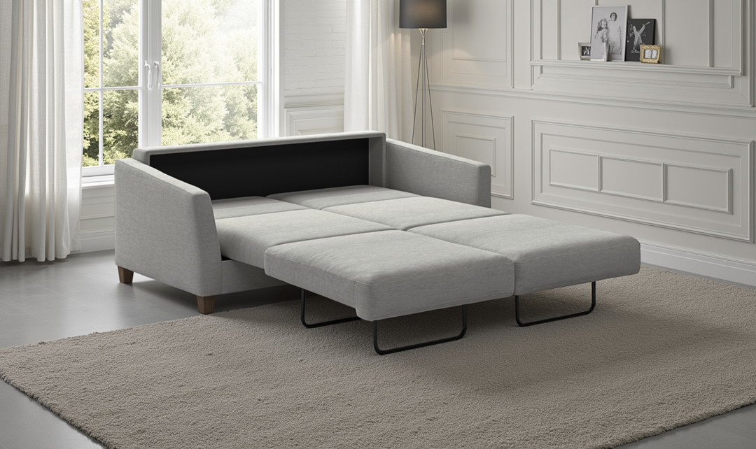 Luonto Monika Fabric Sleeper Sofa with Nest Function