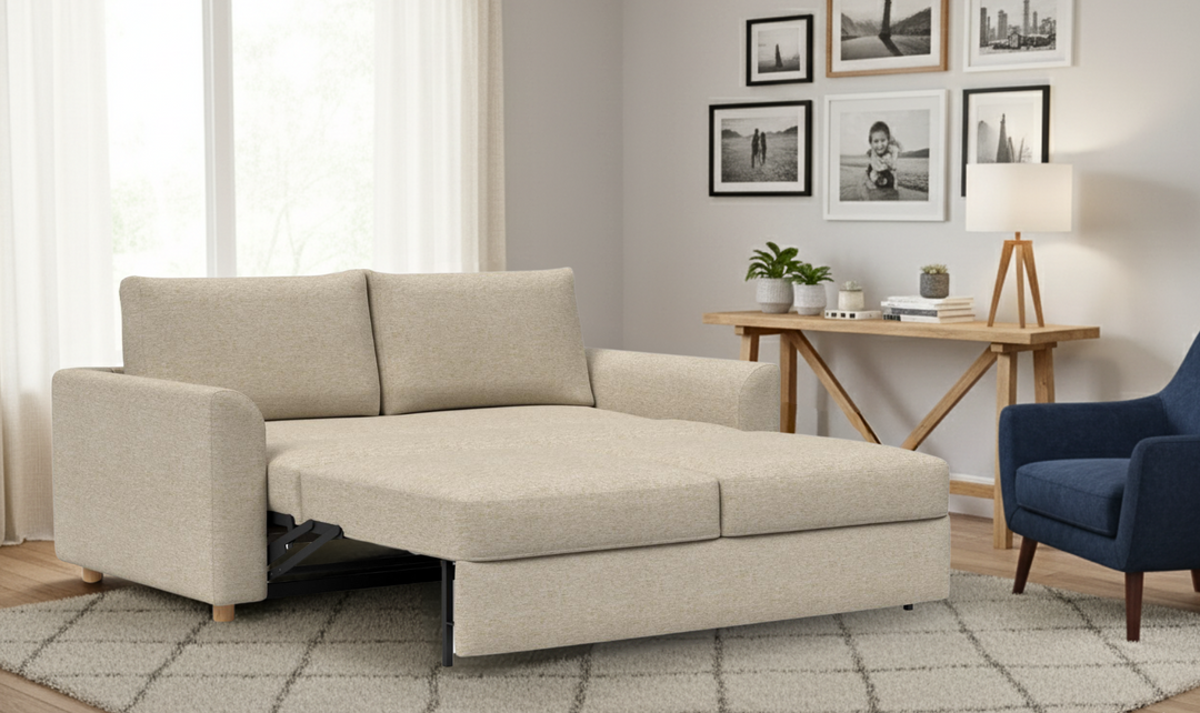 Innovation Living Neah Fabric 2-Seater Queen-Sized Sleeper Sofa